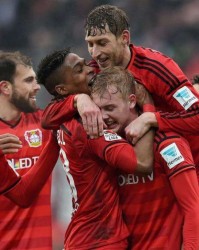  勒沃库森进攻火力全开，五球血洗保级弱旅  