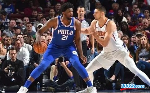  恩比德复出76人终结连败  